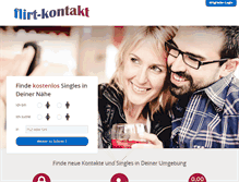 Tablet Screenshot of flirt-kontakt.de
